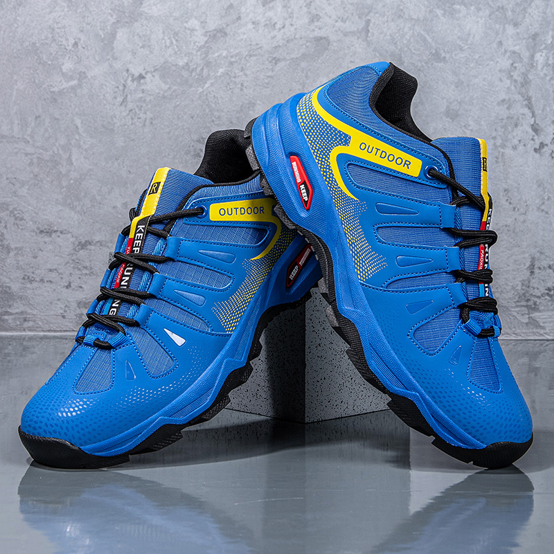 Anti Slip Trail Running Sneakers - Herren Wanderschuhe Schnürschuhe Kletter schuhe Anti-Rutsch-Trekking-Turnschuhe