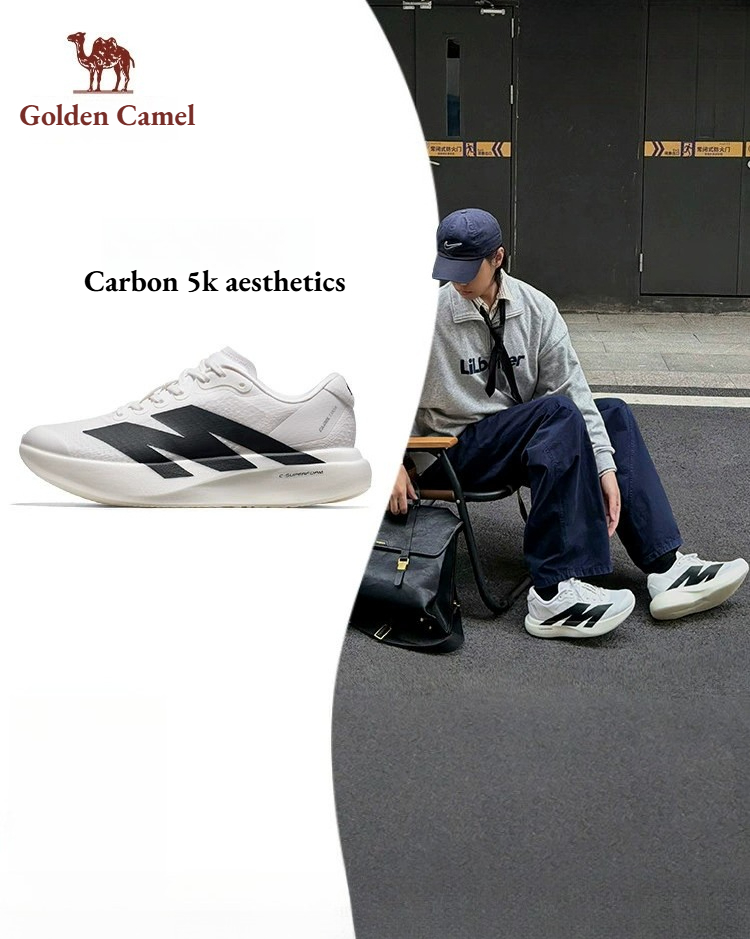 Waterproof Goretex Running Shoes - Golden Camel 5K Carbon-Platten-Laufschuhe für Herren