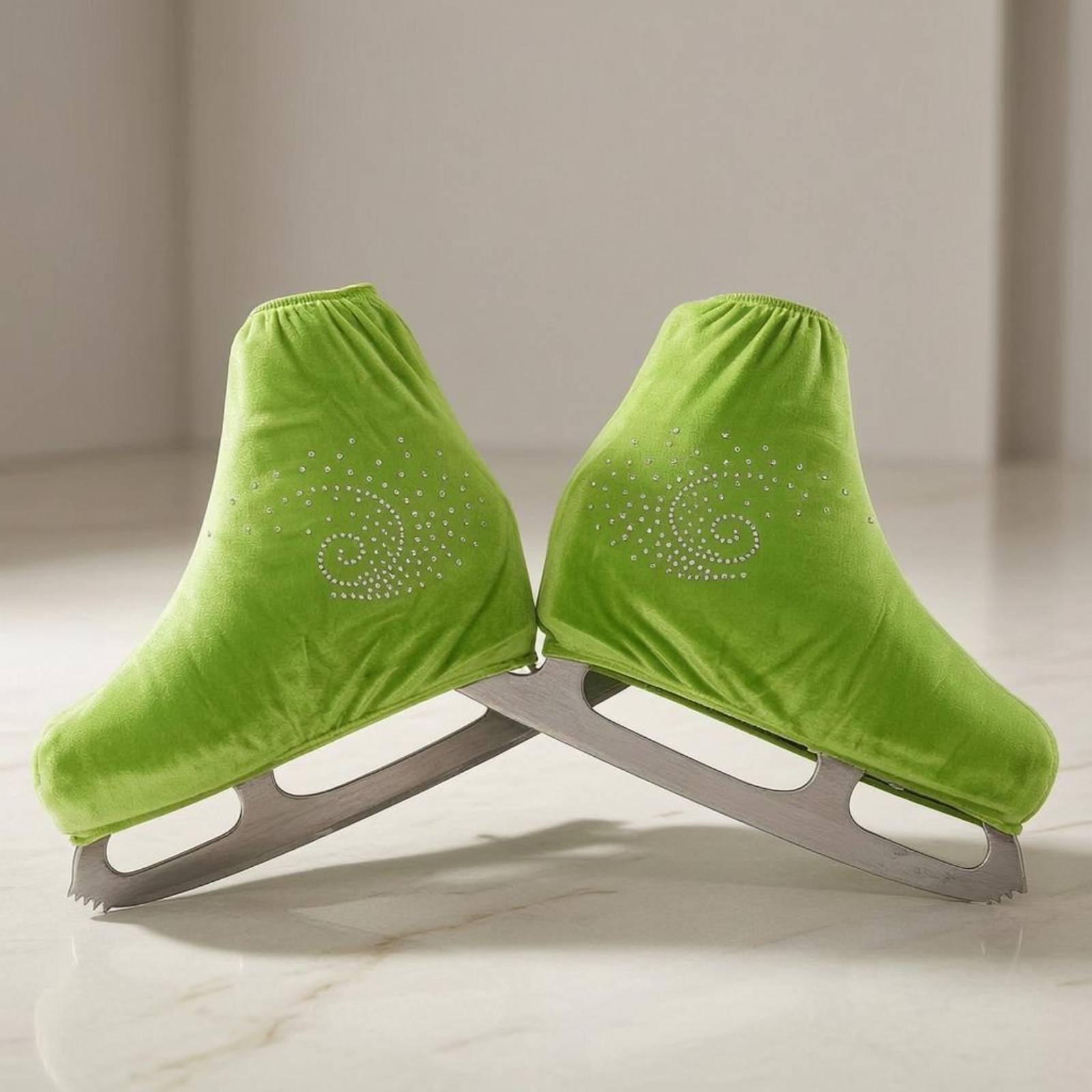 Plüsch-Samt-Eislaufschuhüberzü – Boots Bewertung und Preis