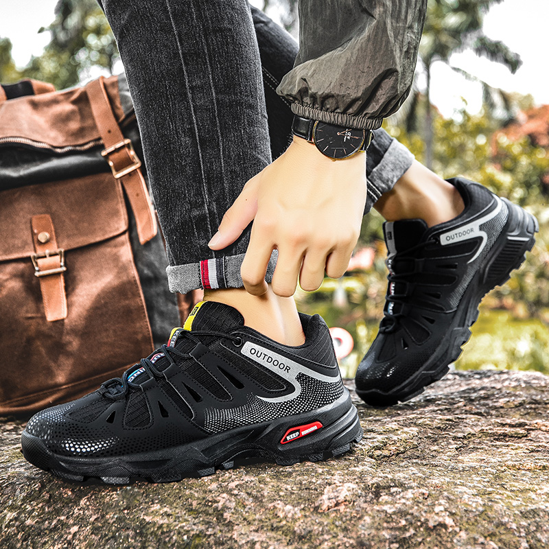 Herren Wanderschuhe Schnürschu – Anti Slip Trail Running Sneakers Bewertung und Preis