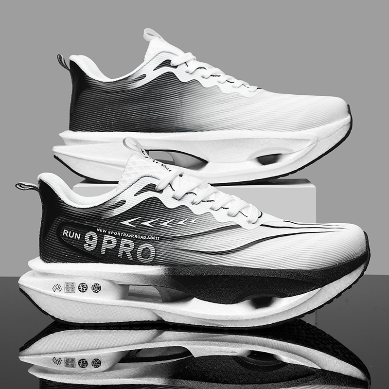 Herren-Laufschuhe mit Carbonpl – Breathable Mesh Athletic Shoes Bewertung und Preis