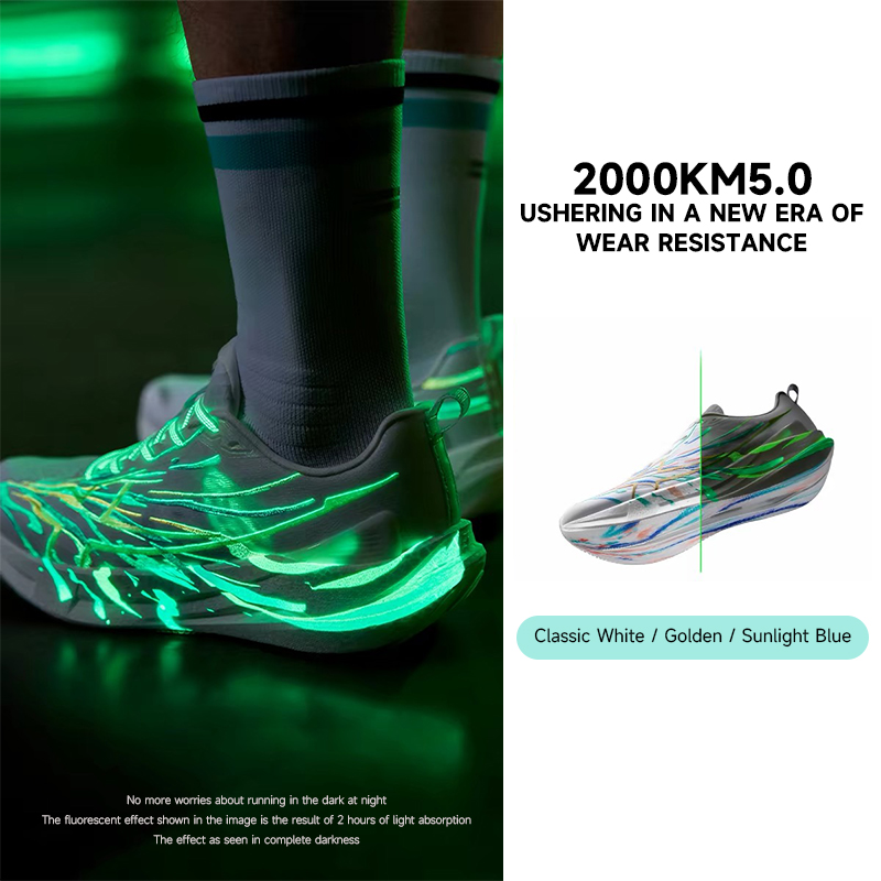 XTEP 2000km 5.0 Neue Farben La – Reflective Night Running Shoes Bewertung und Preis