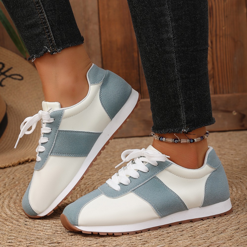 Damen Color-Block-Sneaker mit  – Sneakers Bewertung und Preis
